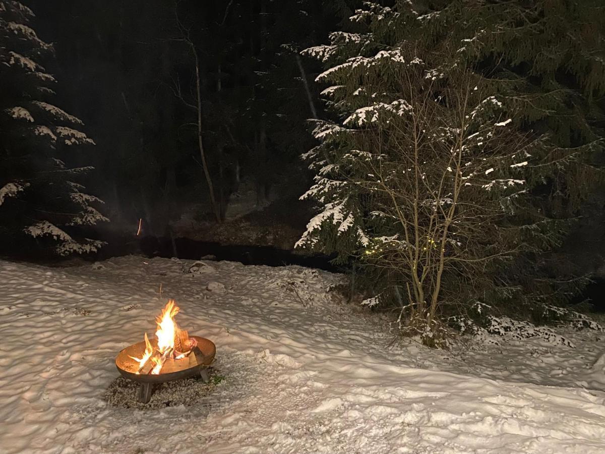 Chalet Belveder Horska Chata Zelezna Ruda Bagian luar foto