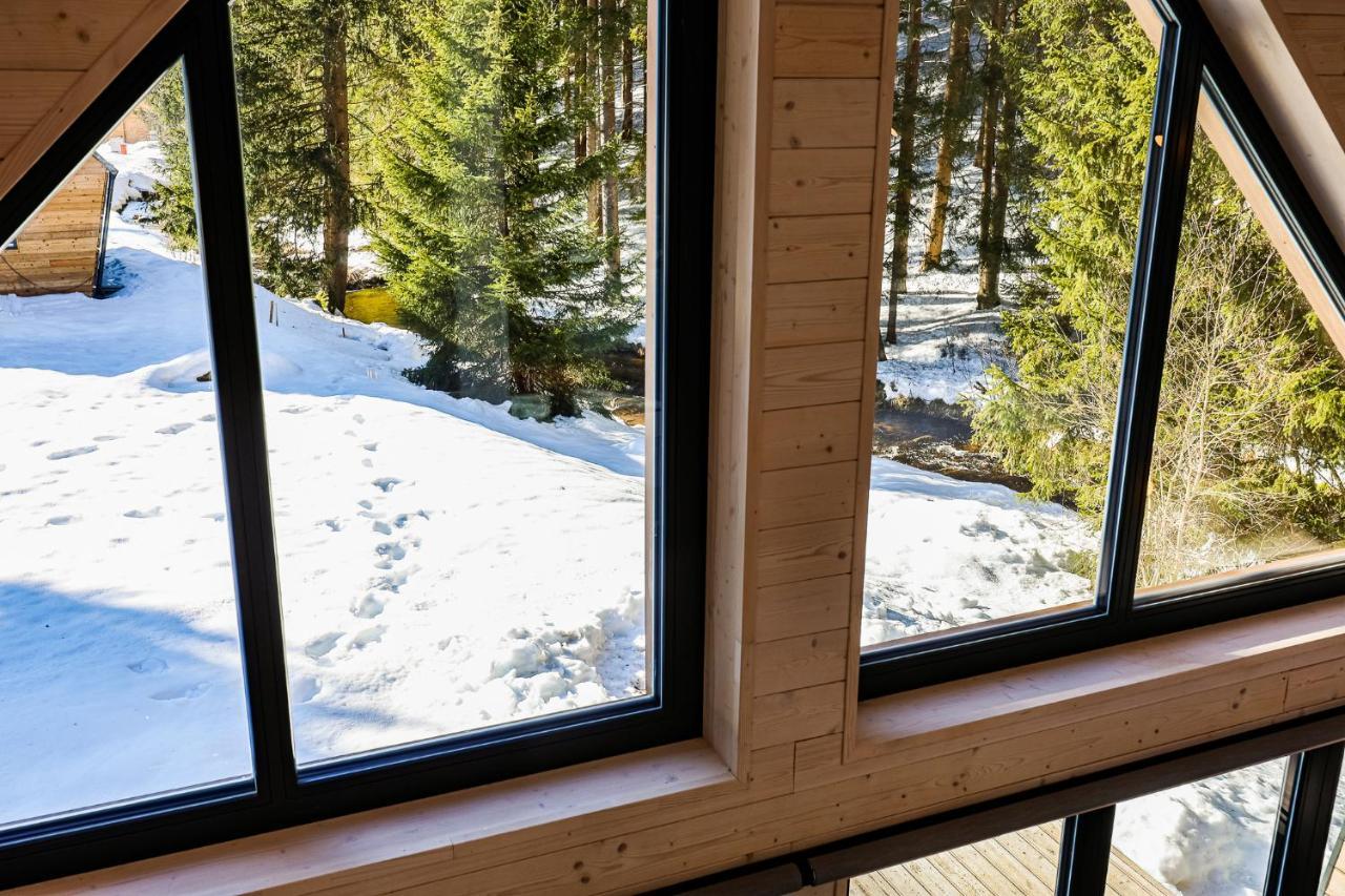Chalet Belveder Horska Chata Zelezna Ruda Bagian luar foto